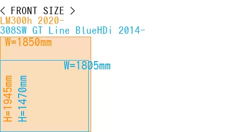 #LM300h 2020- + 308SW GT Line BlueHDi 2014-